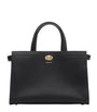 Burberry Black Small Calfskin Cotswolds Tote Bag
