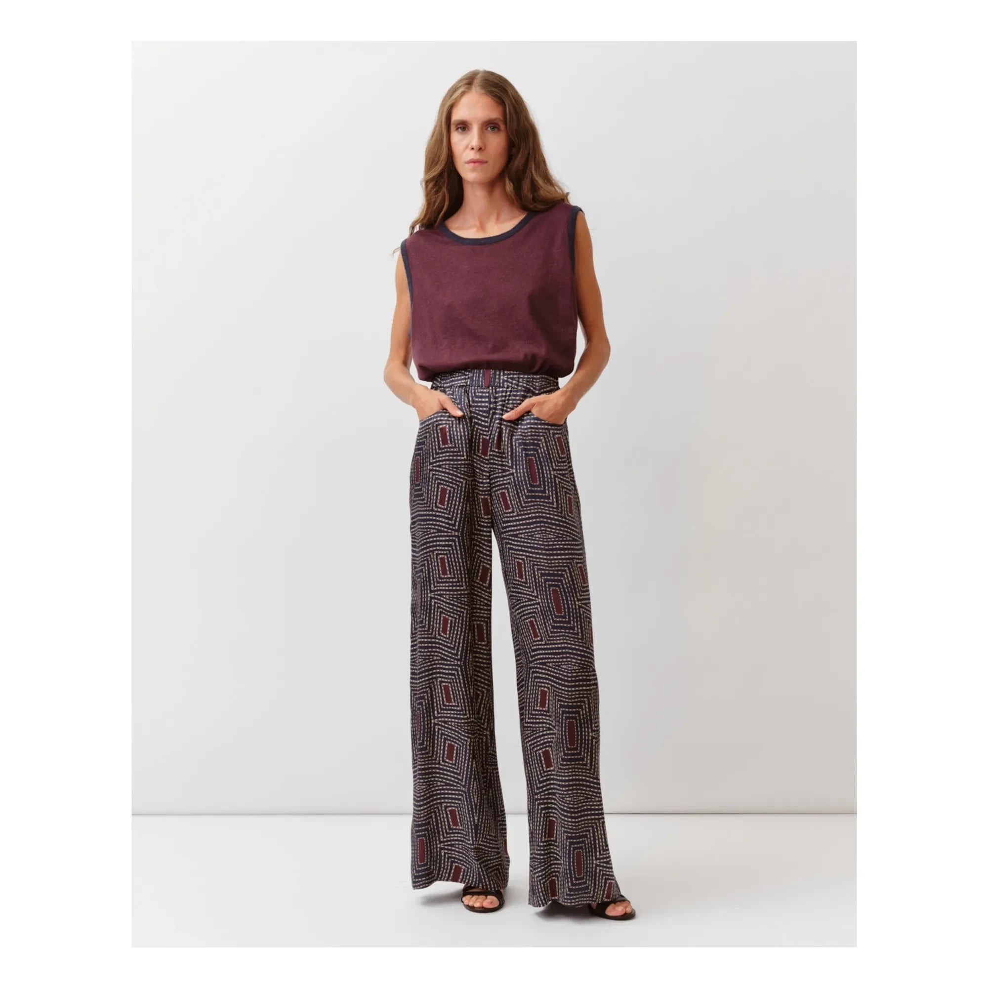 Diega - Pindo pants | Navy blue
