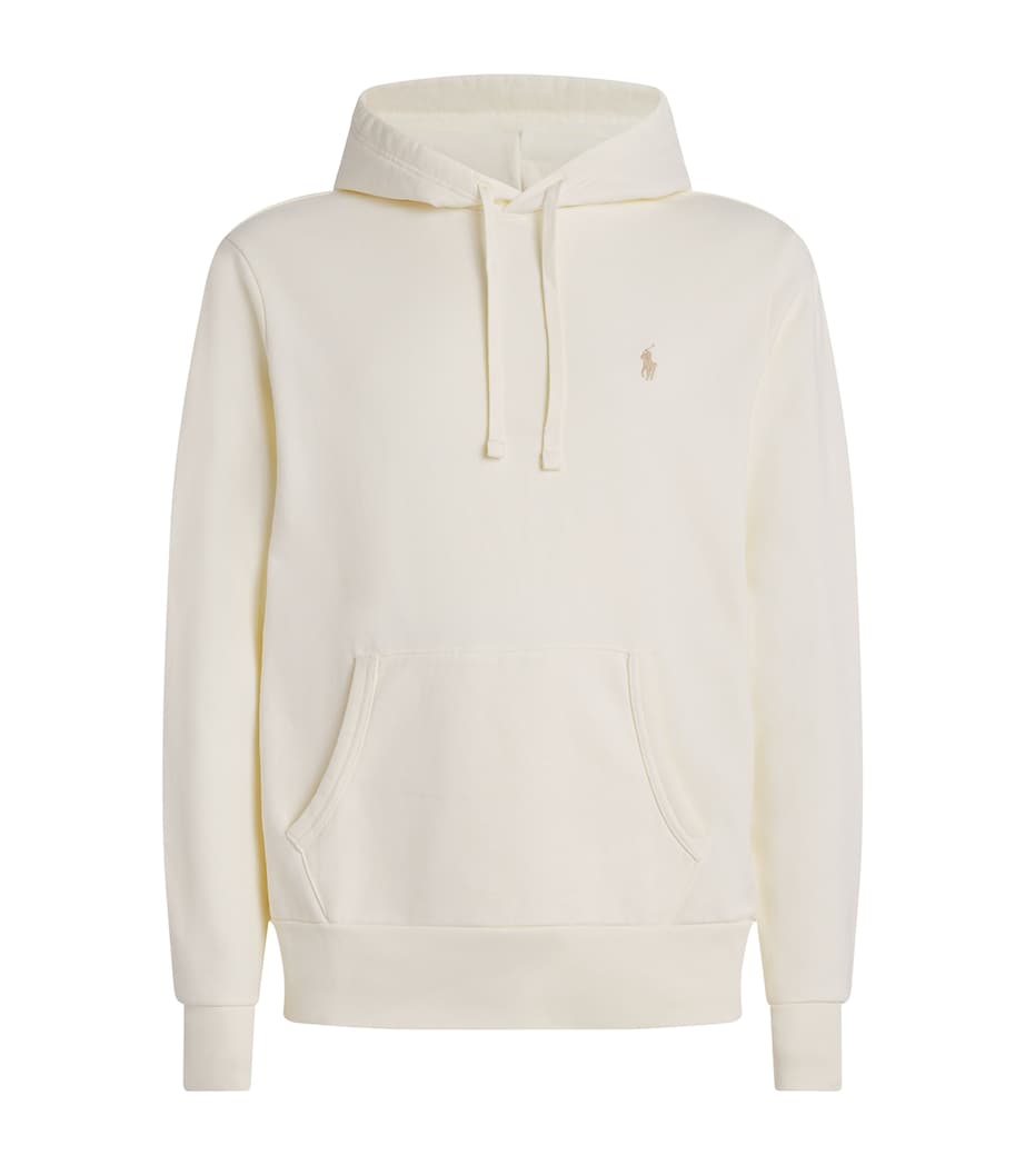 Cotton Polo Pony Hoodie NATURAL