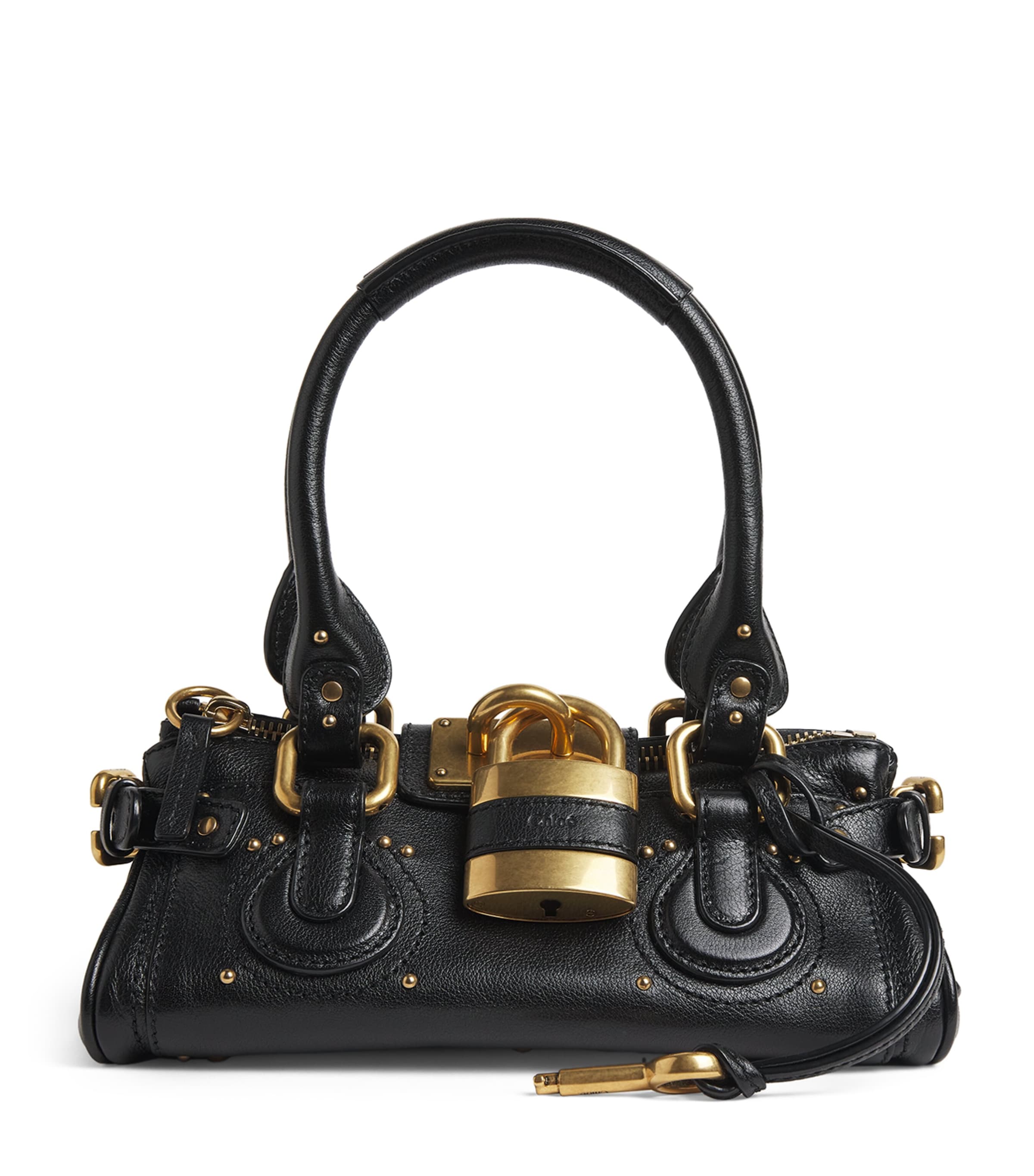 Chloé Small Leather Paddington Top-Handle Bag