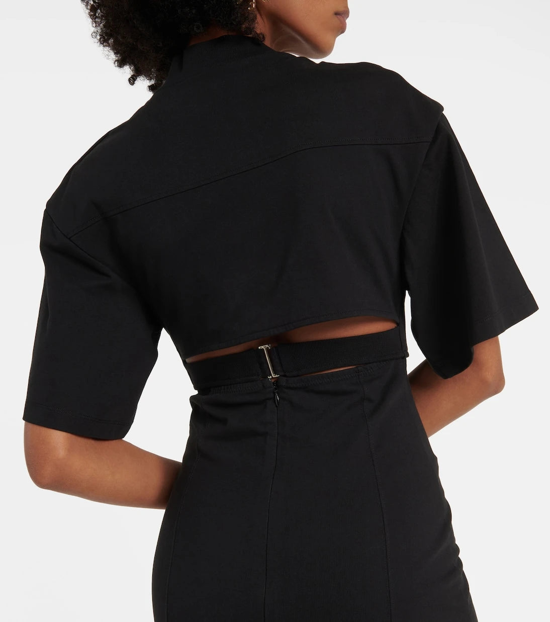 Jacquemus - La Robe Bahia cotton minidress