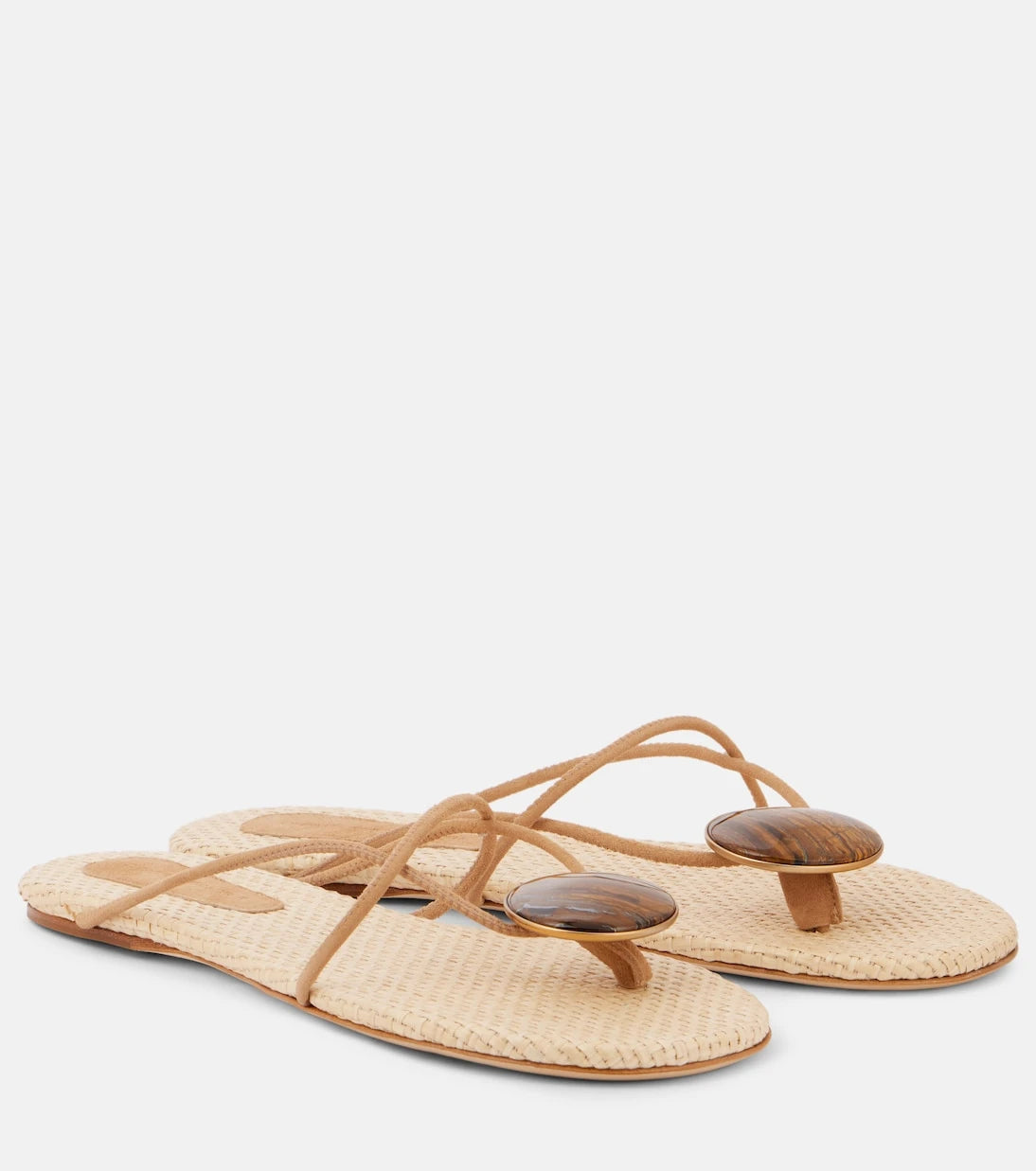 Christopher Esber - Doma embellished thong sandals
