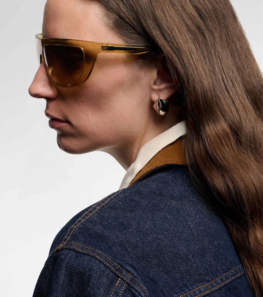 Khaite - x Oliver Peoples 1974C oversized sunglasses