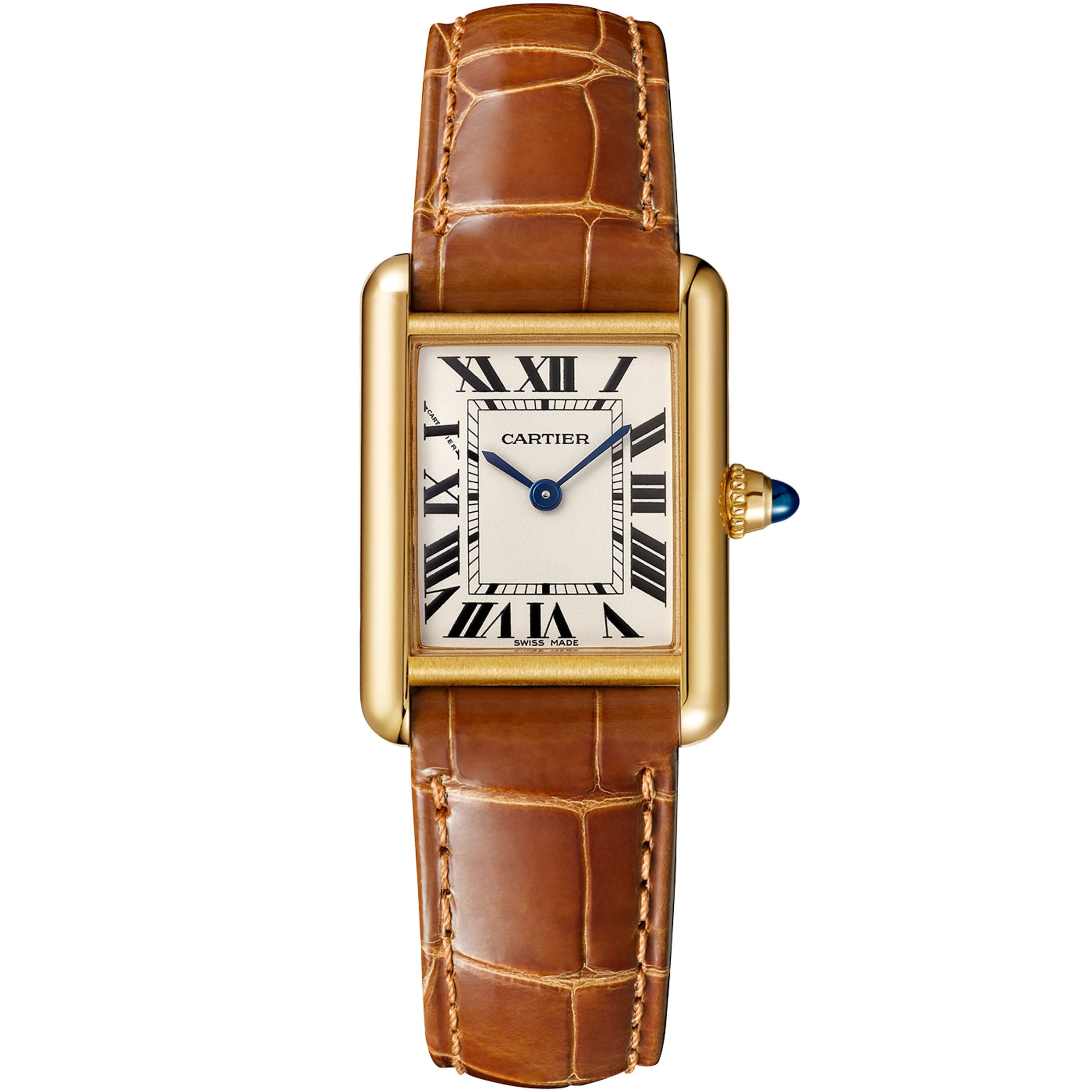 Small Yellow Gold Tank Louis Cartier Watch 22mm