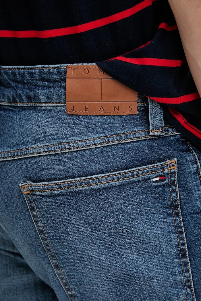 Tommy Jeans къс панталон мъжки от деним