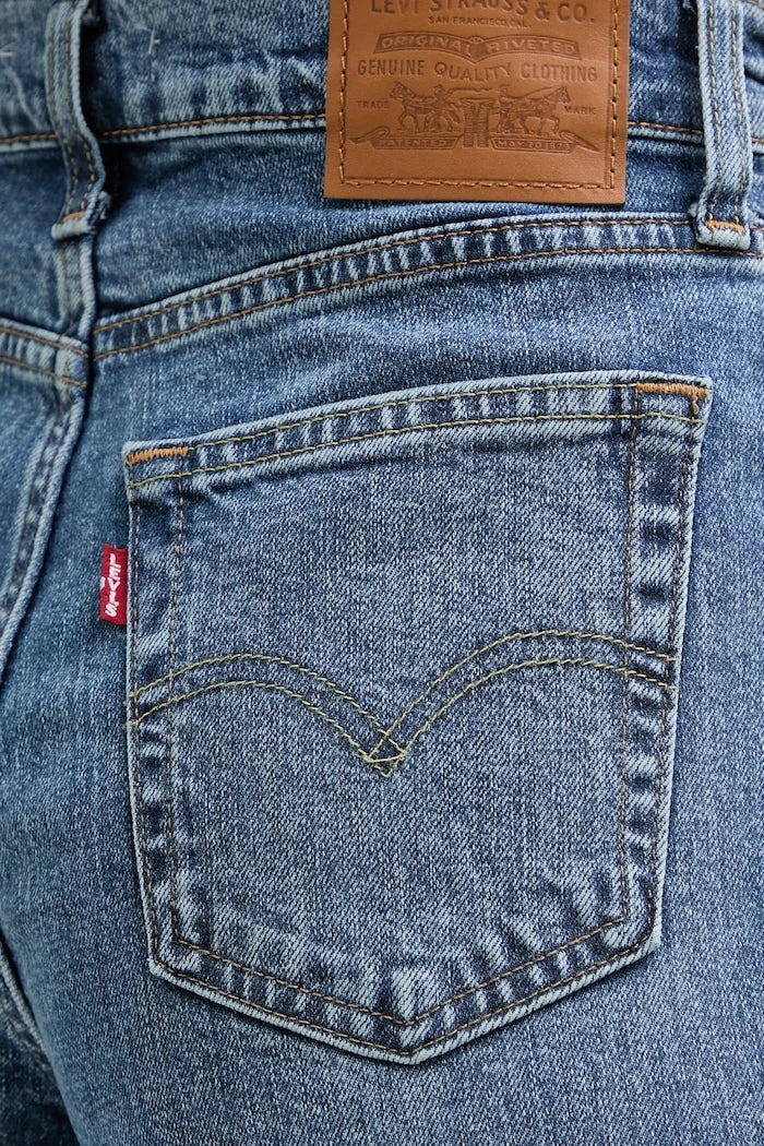Levi's 728 HR Wide Leg Kot Pantolon