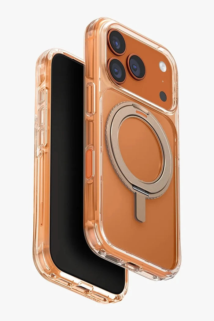 UNIQ iPhone 17 Pro Yerleşik Manyetik Halkalı Telefon Kılıfı