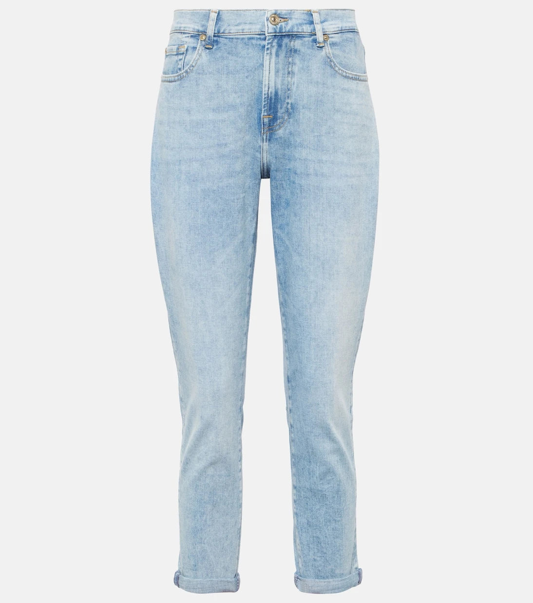 7 For All Mankind - Josefina mid-rise slim jeans