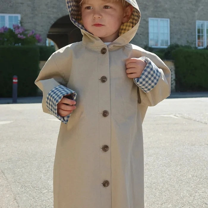 Konges Sløjd TRENCHY COAT Çocuk Pamuklu Trençkot