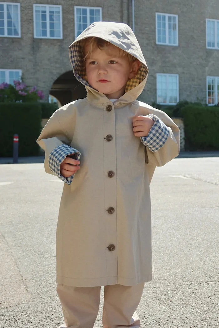 Konges Sløjd TRENCHY COAT Çocuk Pamuklu Trençkot