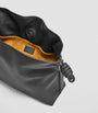 Black Leather Flamenco Purse