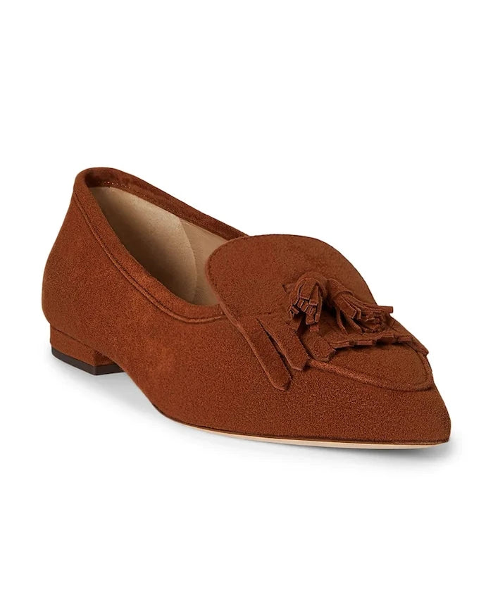 Lauren Ralph Lauren Londyn Klt Kadife Babetler