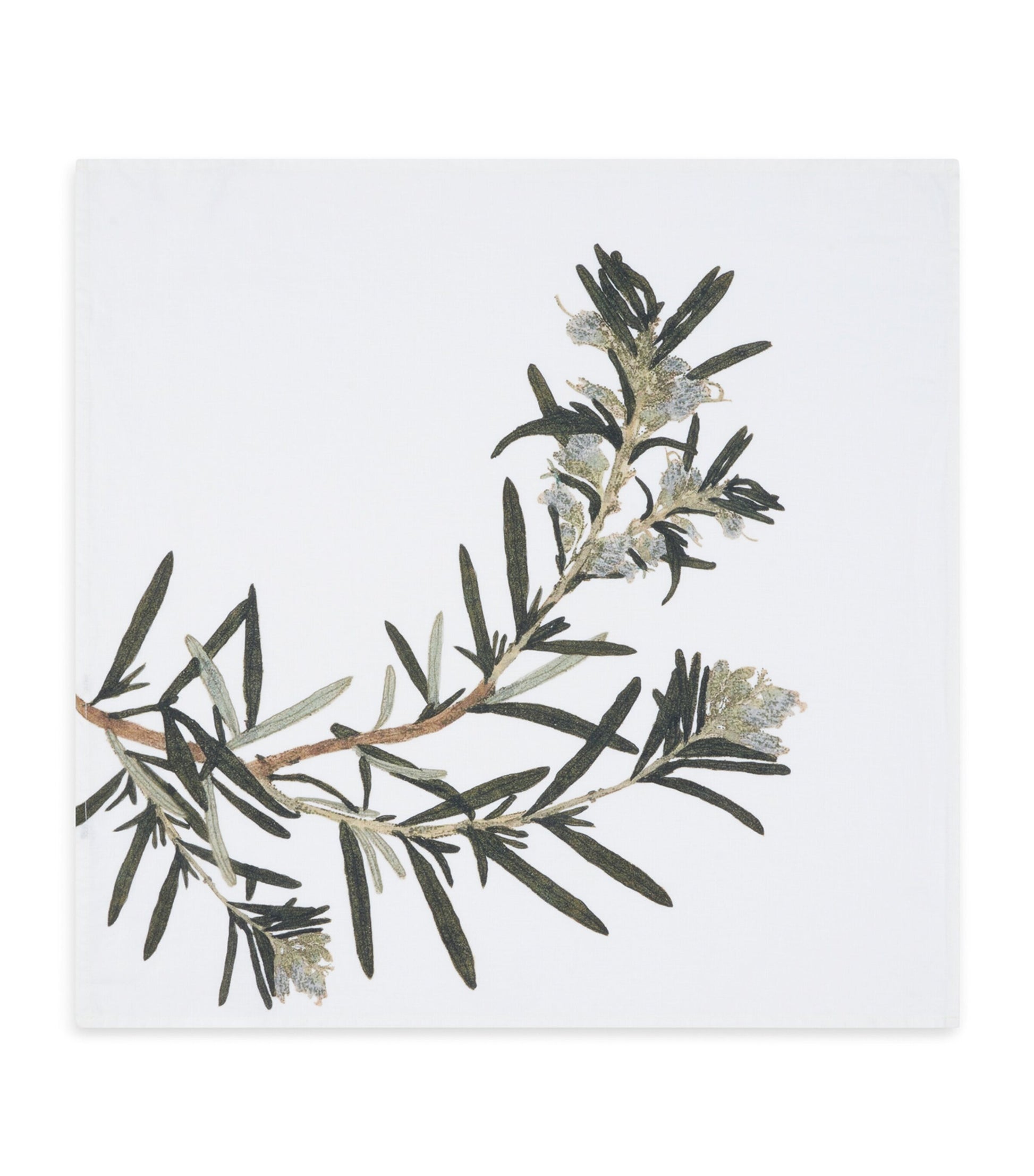 Set of 6 Linen Gastronomic Herb Garden Napkins (50cm x 50cm)