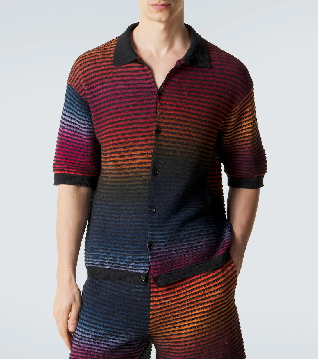 Loewe - Paula's Ibiza Anagram cotton-blend shirt