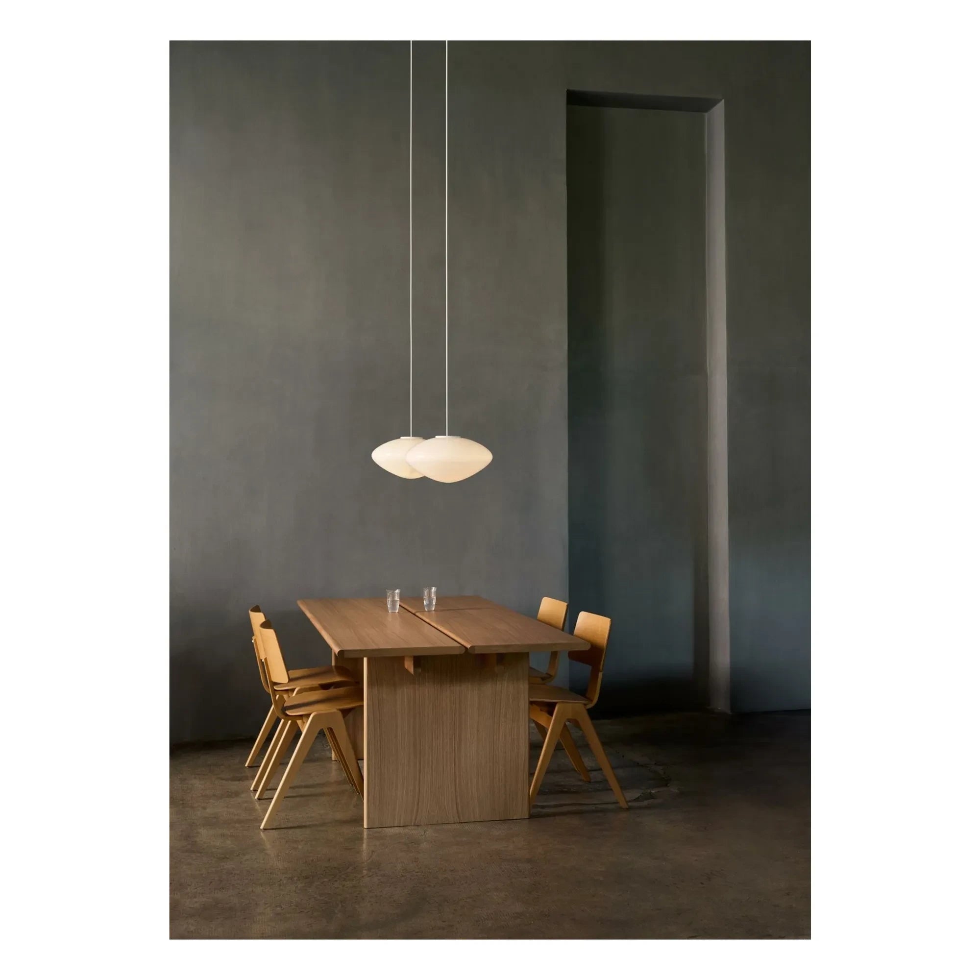 & Tradition - Ita OS1 dining table | Light oak