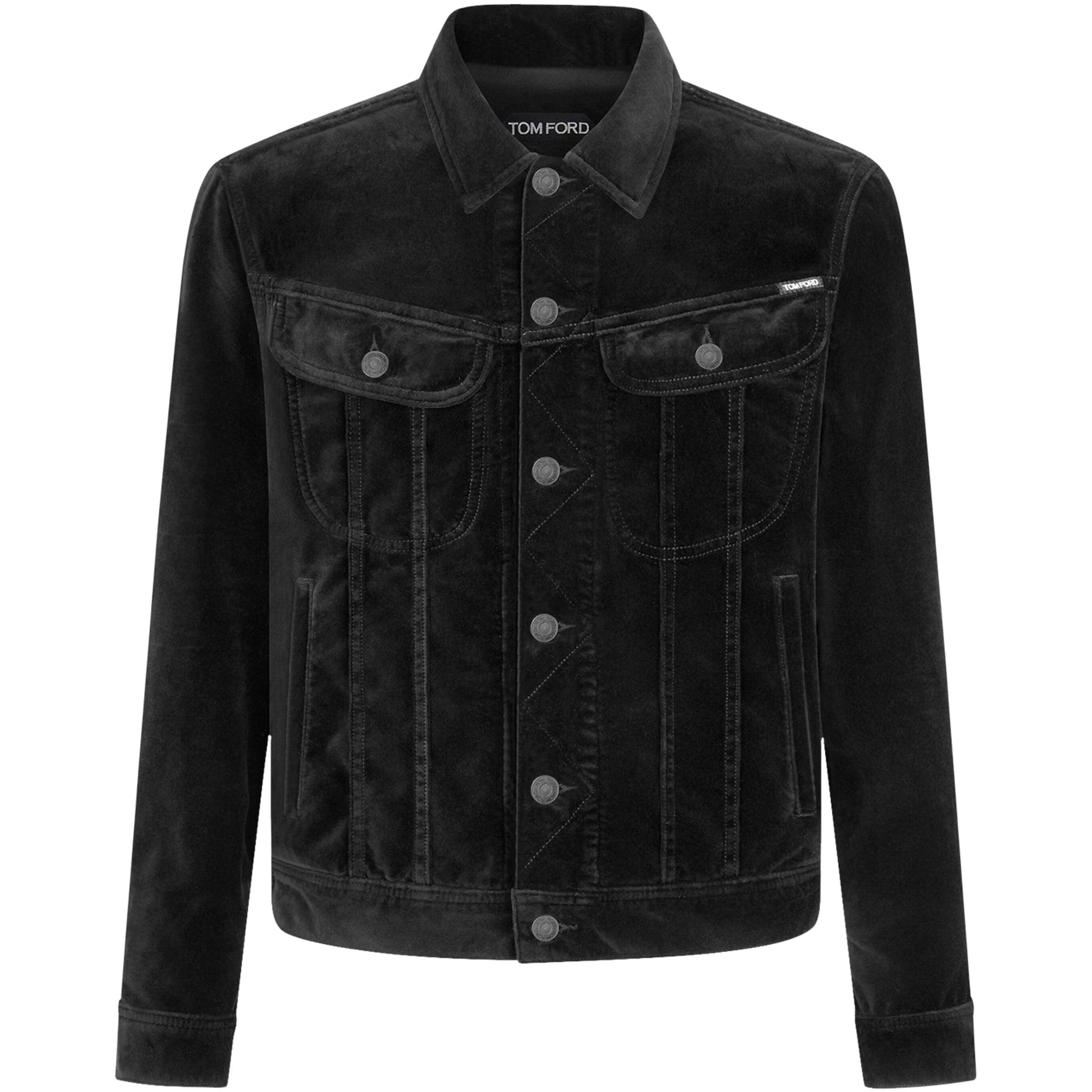 TOM FORD Black Denim Jacket