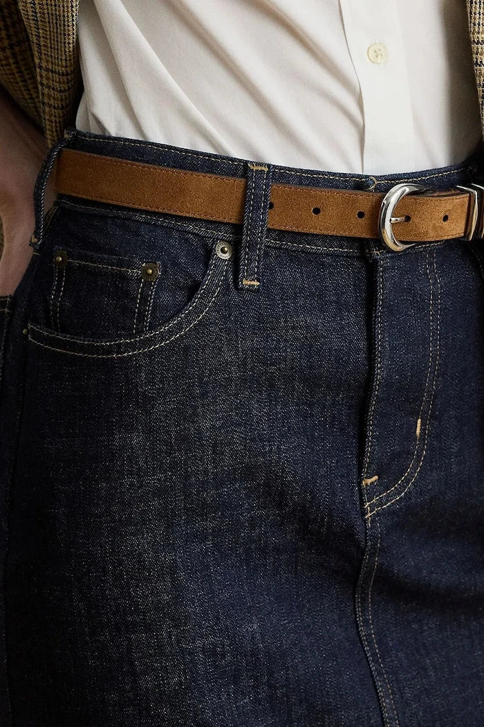 Lauren Ralph Lauren denim kalem etek