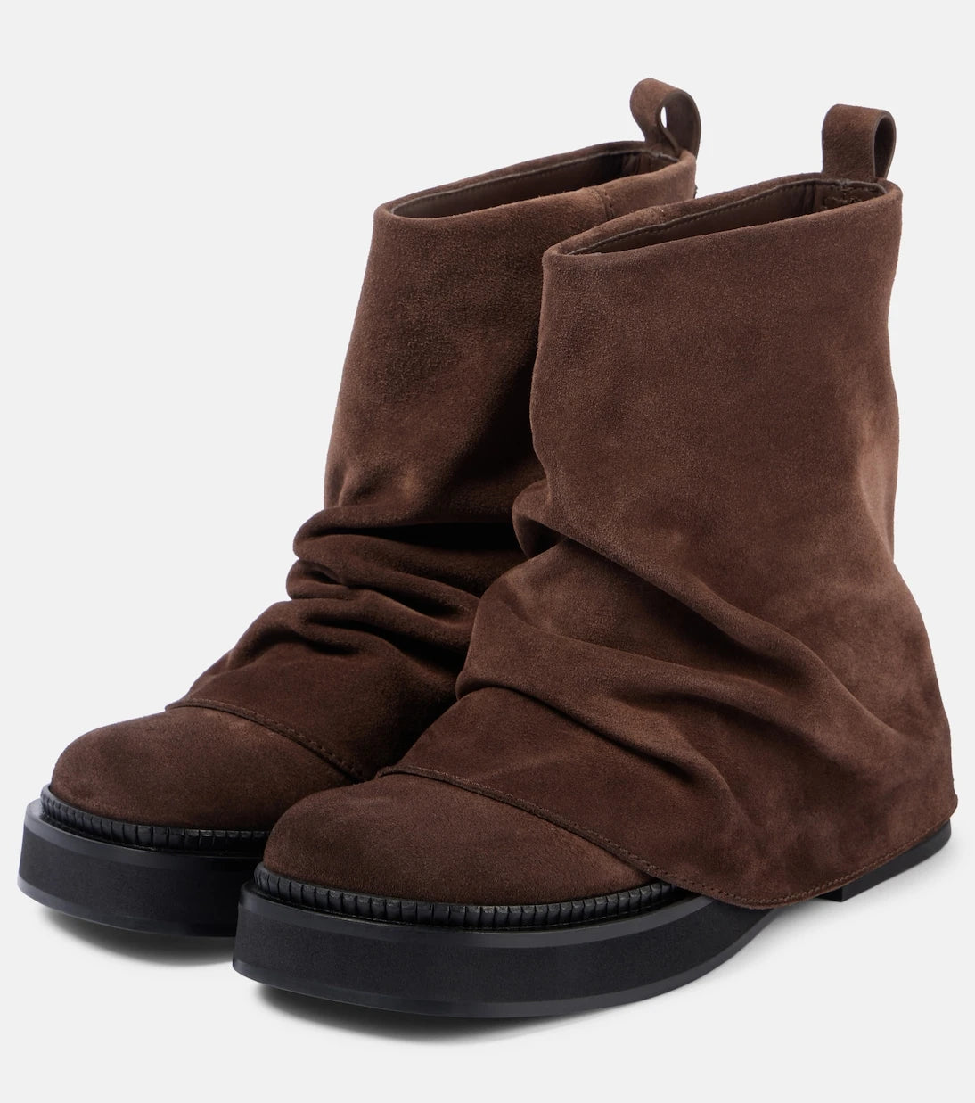 The Attico - Mini Robin suede ankle boots