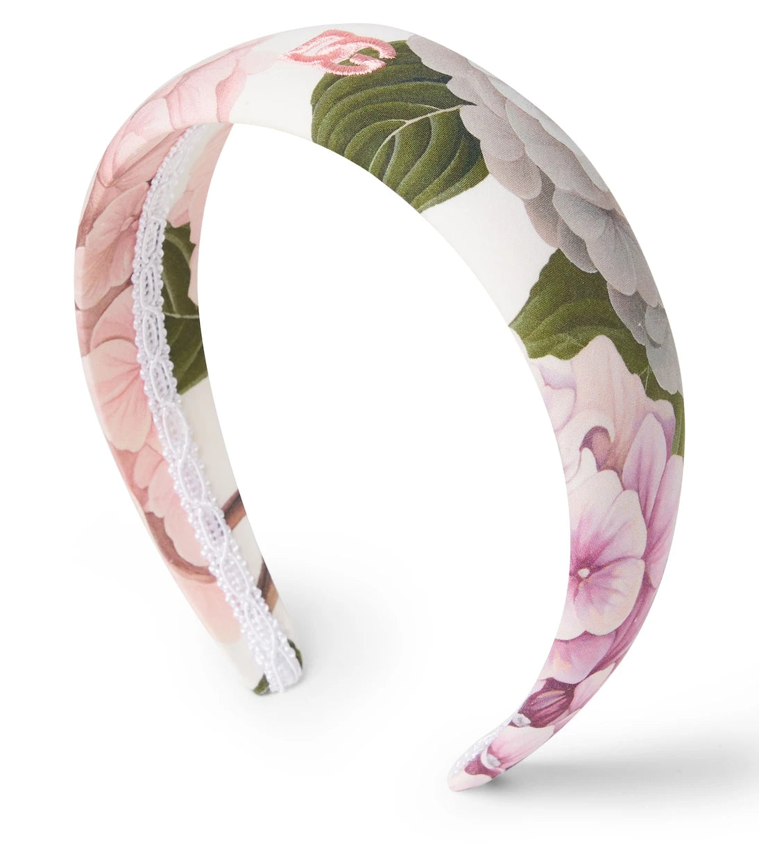 Dolce&Gabbana Kids - DG embroidered floral headband