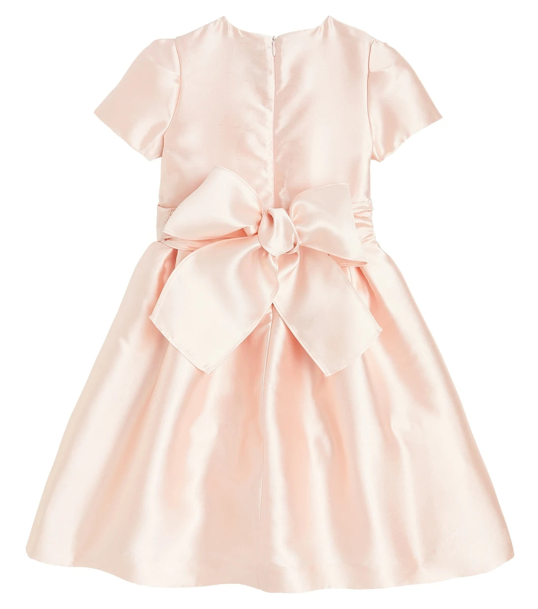 Il Gufo - Bow-detail satin dress