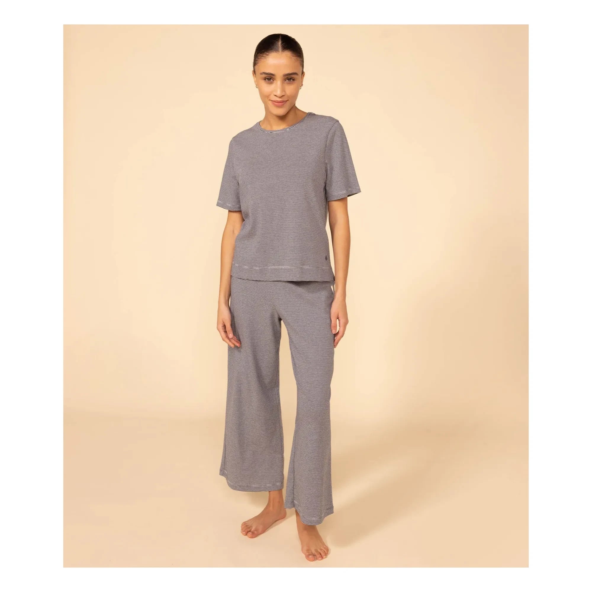 Petit Bateau - Milleraies Pyjama set - Women's collection  | Navy blue