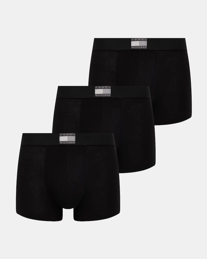 Tommy Hilfiger Erkek Dar Kesim Boxer 3'lü