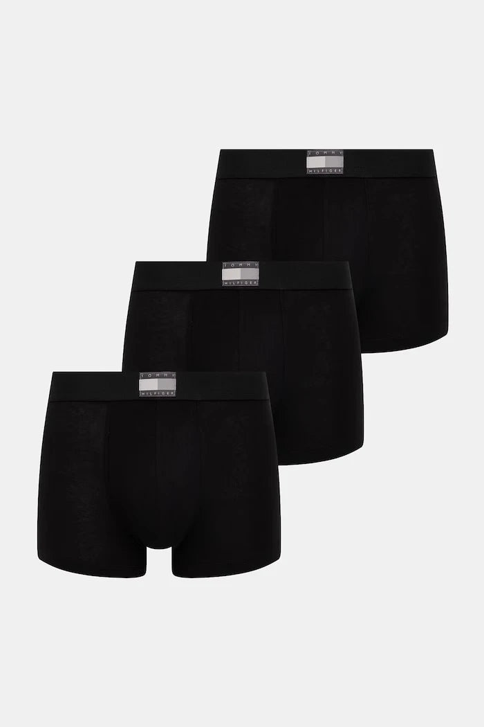 Tommy Hilfiger Erkek Dar Kesim Boxer 3'lü