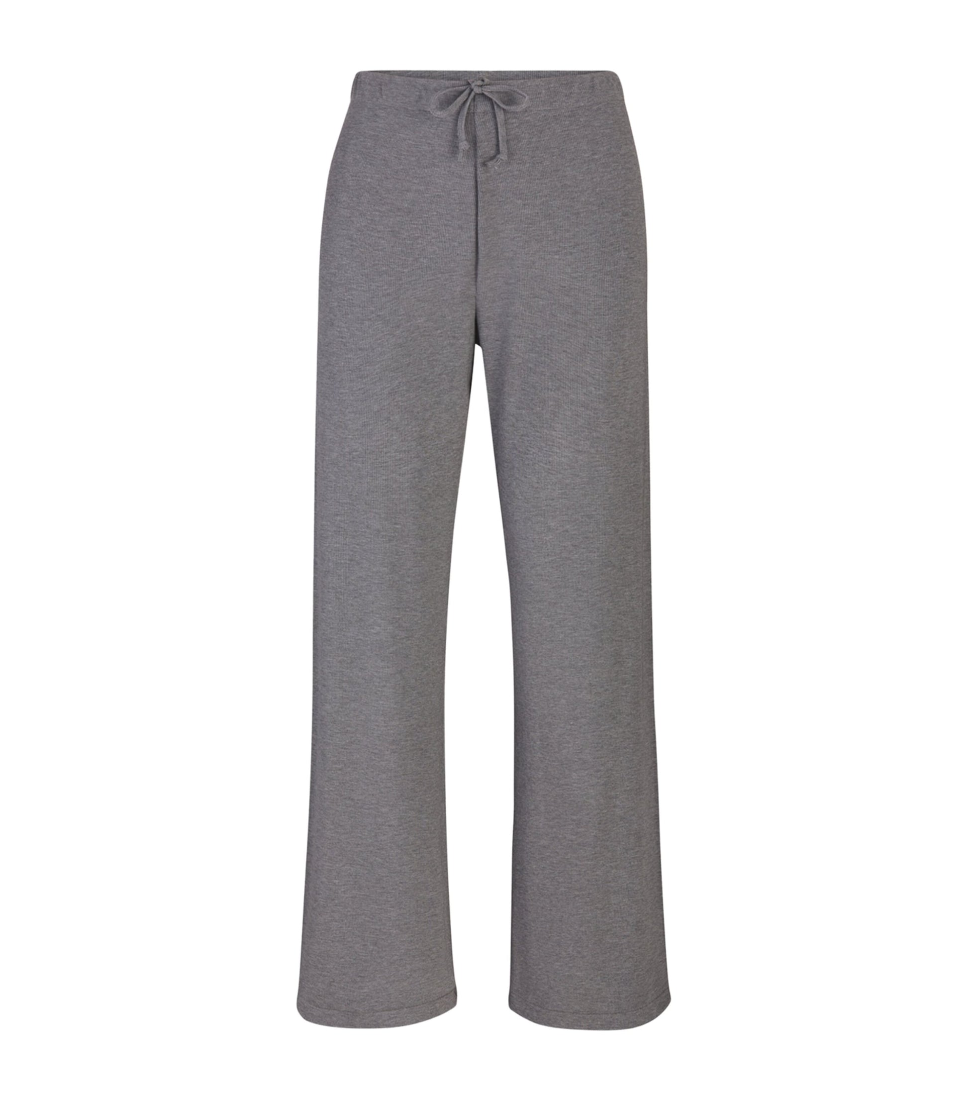 Skims Grey Sleep Ribbed Pyjama Set