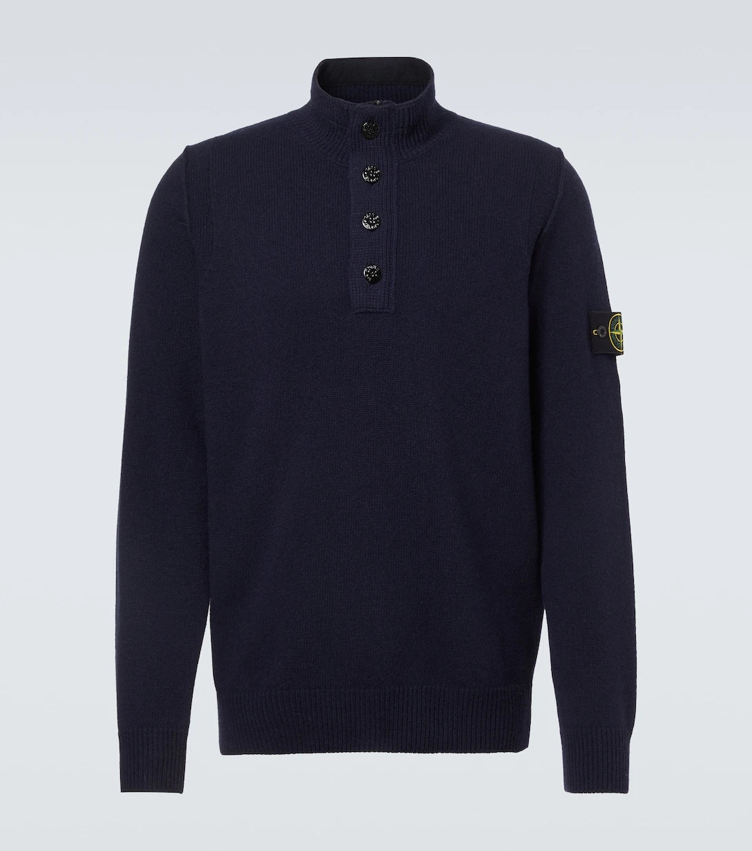 Stone Island - Compass wool-blend polo sweater