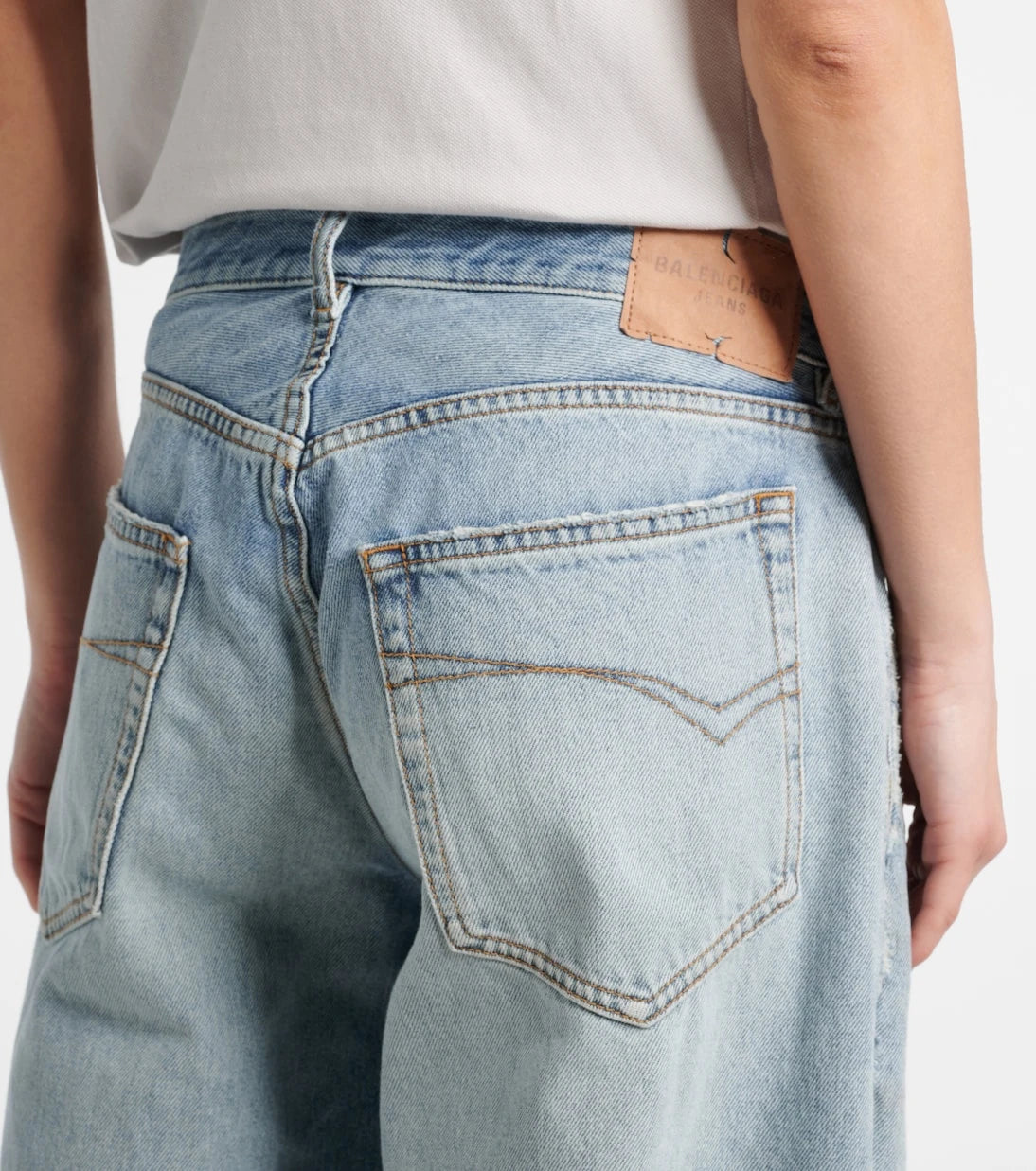 Balenciaga - Baggy wide-leg jeans