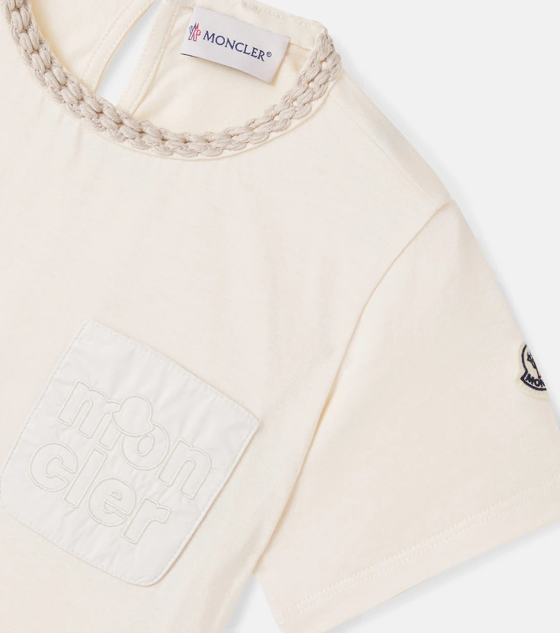 Moncler Enfant - Logo cotton jersey T-shirt