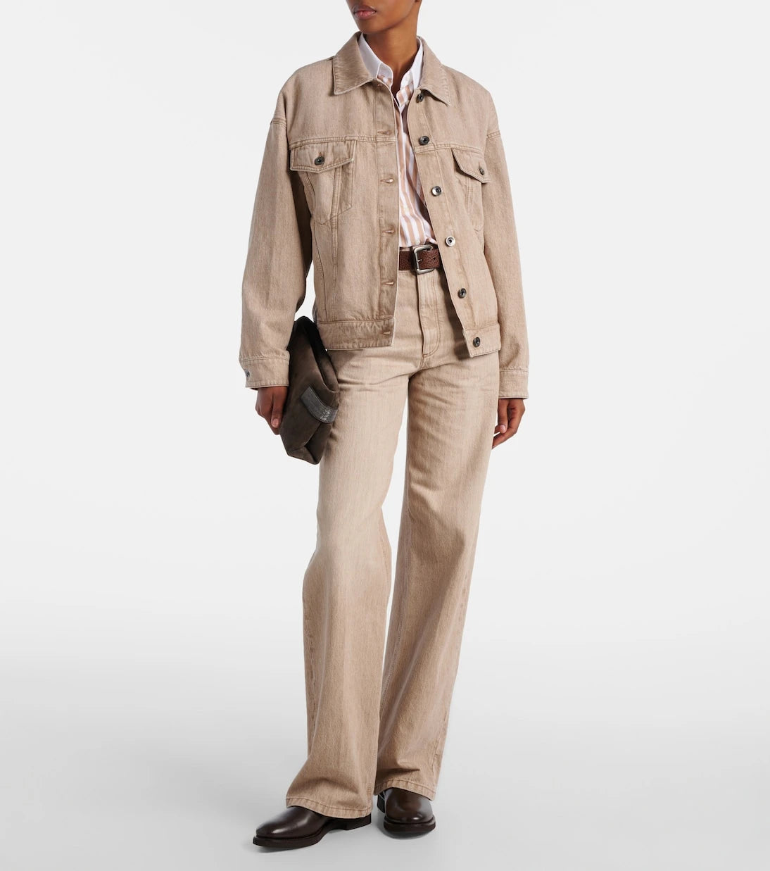 Brunello Cucinelli - Wide-leg jeans