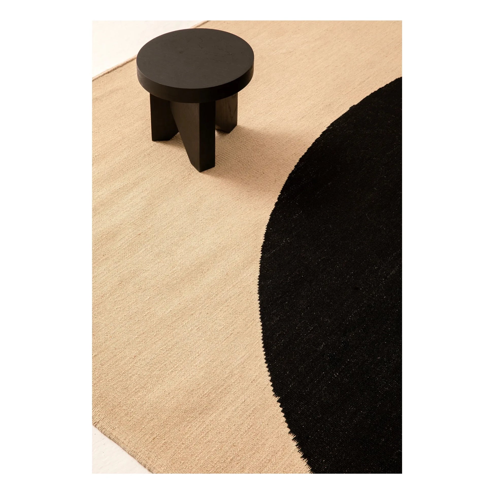 Nanimarquina - Topo rug, Marc Morro | Black