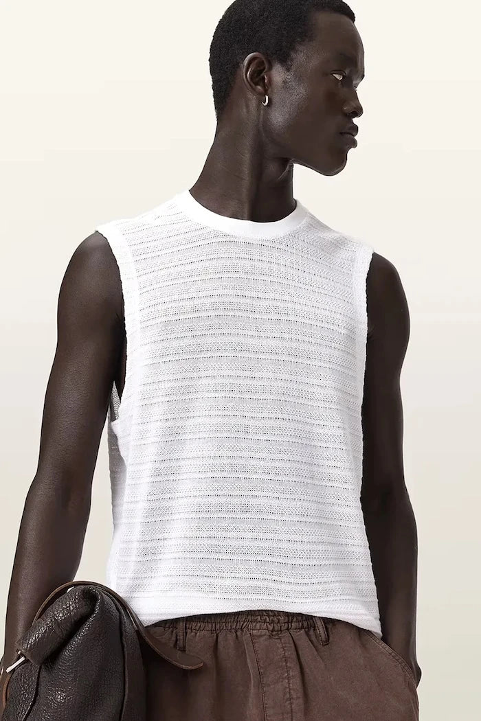 AllSaints топ мъжки от памук COVE
