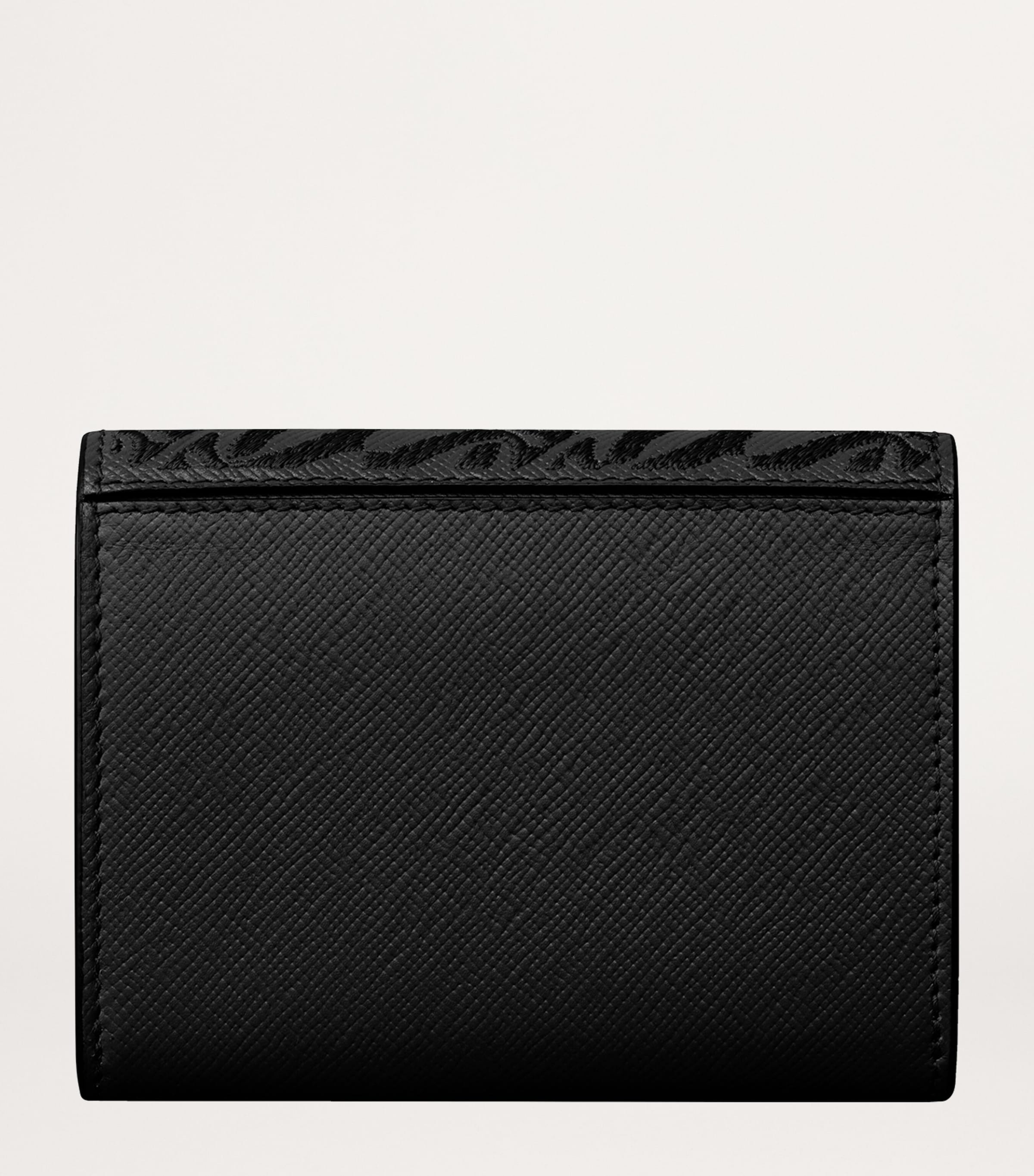 Cartier Black Mini Leather C de Cartier Wallet