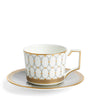 Renaissance Grey Coffee Cup & Saucer (70ml)