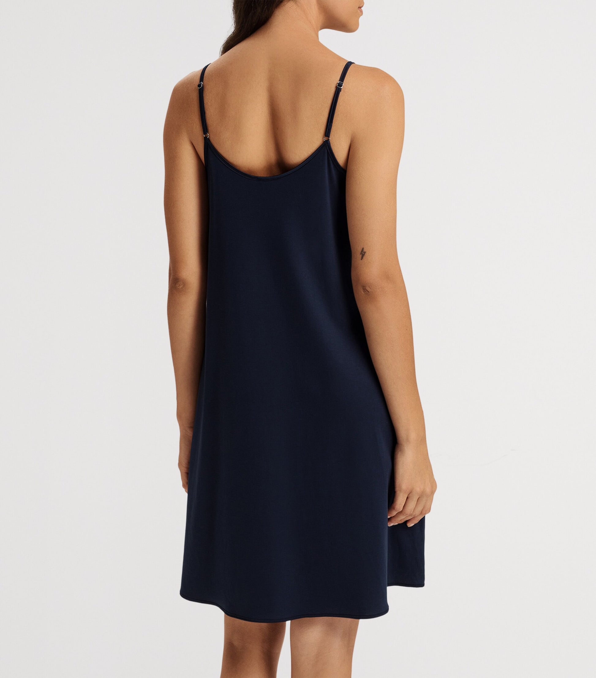 Navy Cotton Nightdress
