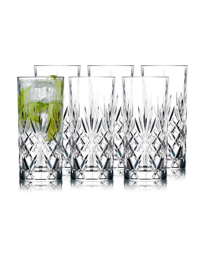 Lyngby Glas Melodia 360 ml Bardak Seti (6 Parça)