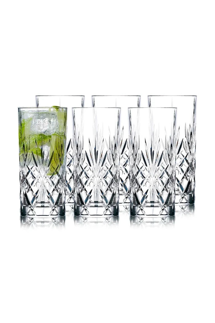Комплект чаши Lyngby Glas Melodia 360 ml (6 броя)