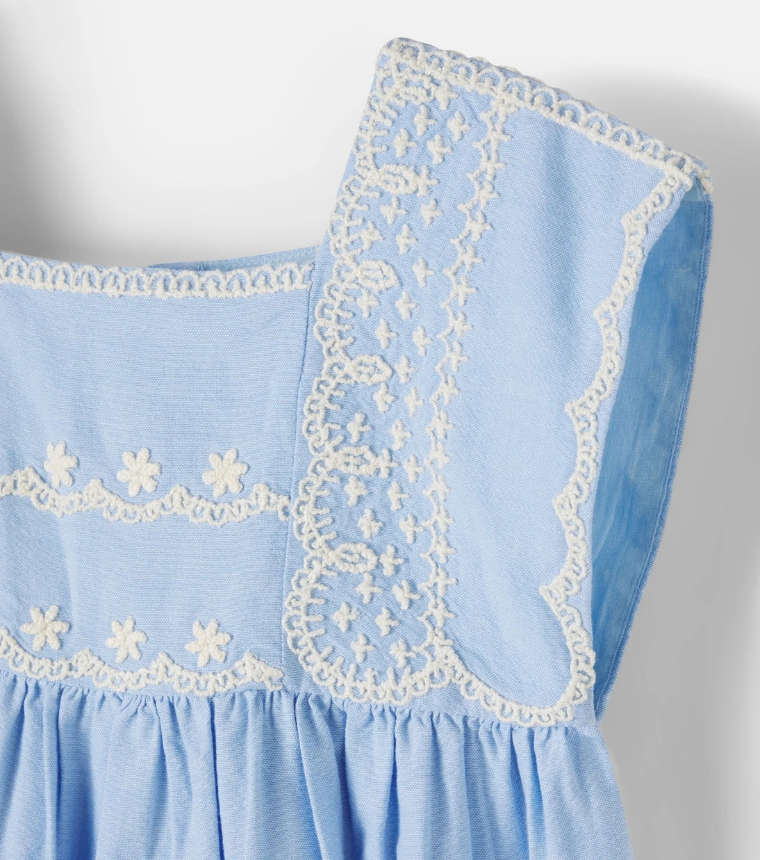 Louise Misha - Briska embroidered cotton dress