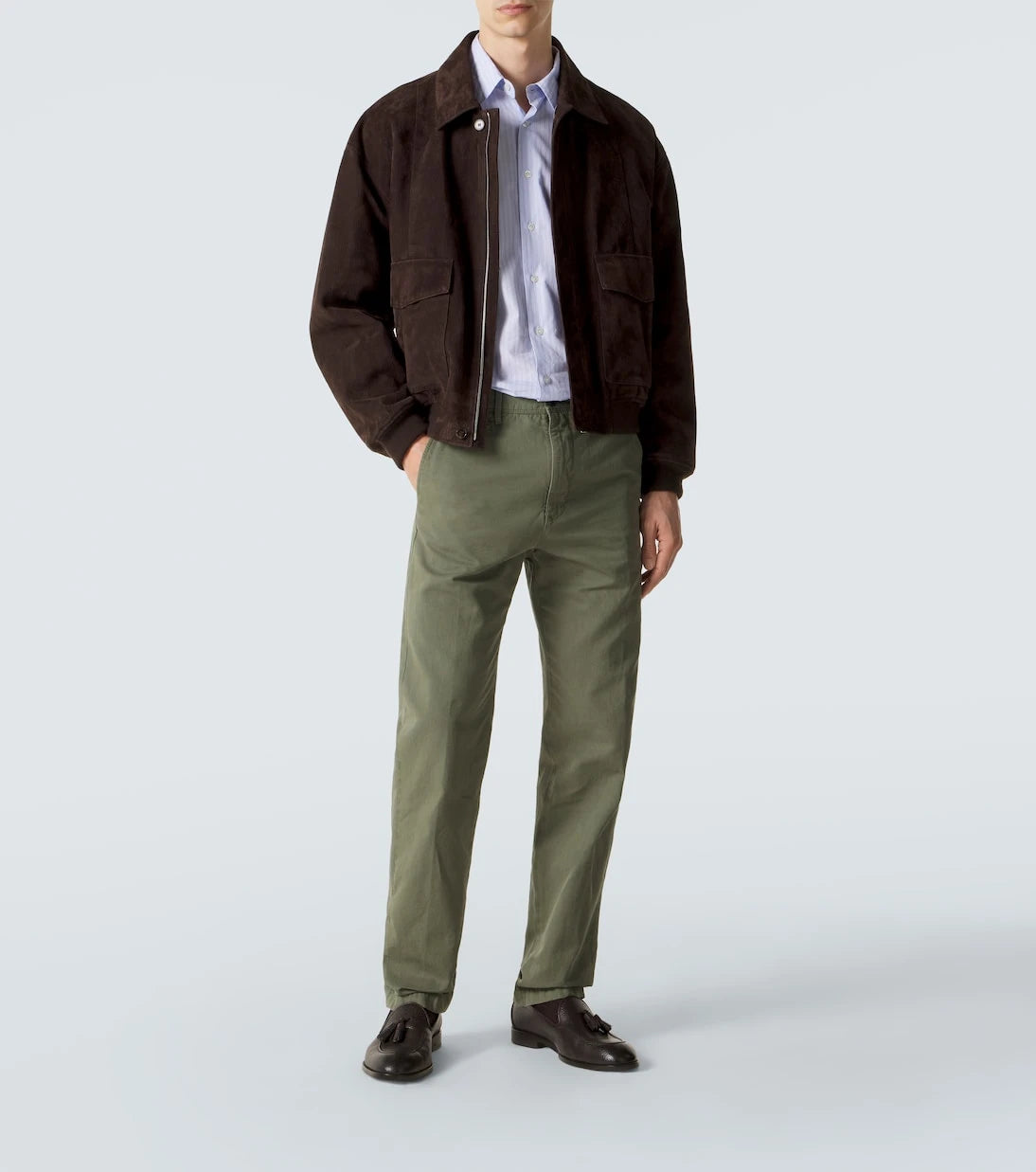 Slowear - Cotton and linen slim pants