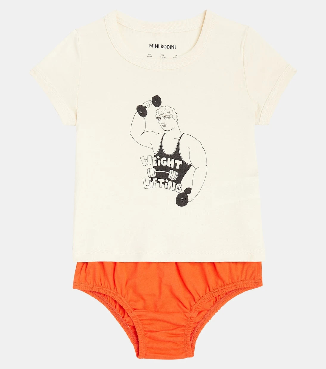 Mini Rodini - Bebek Halter Atleti, Pantolonu ve Çorap Seti