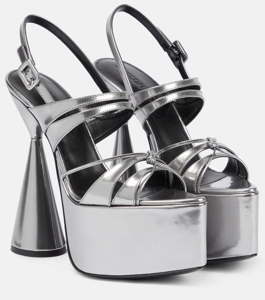 D'Accori - Belle platform leather sandals
