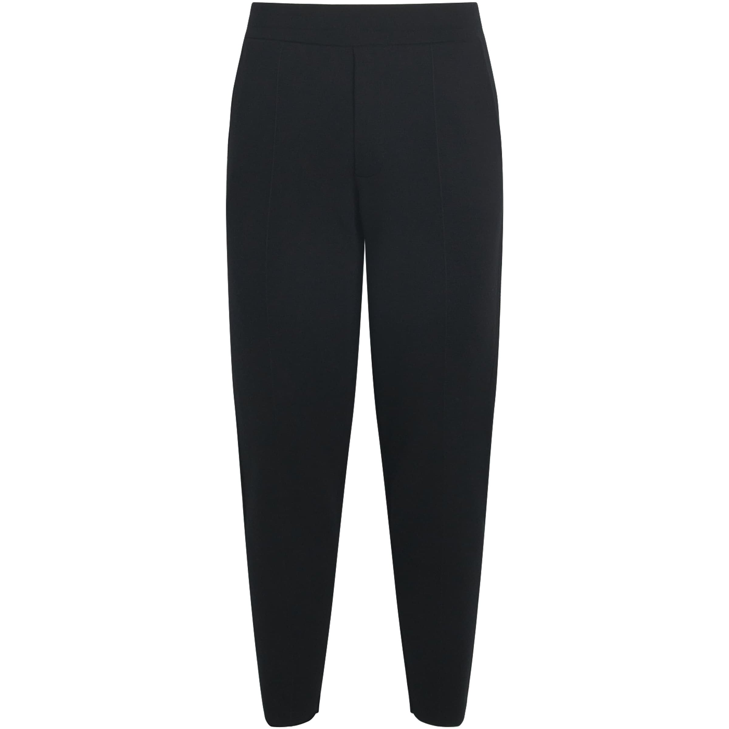 Merino Wool-Blend Trousers