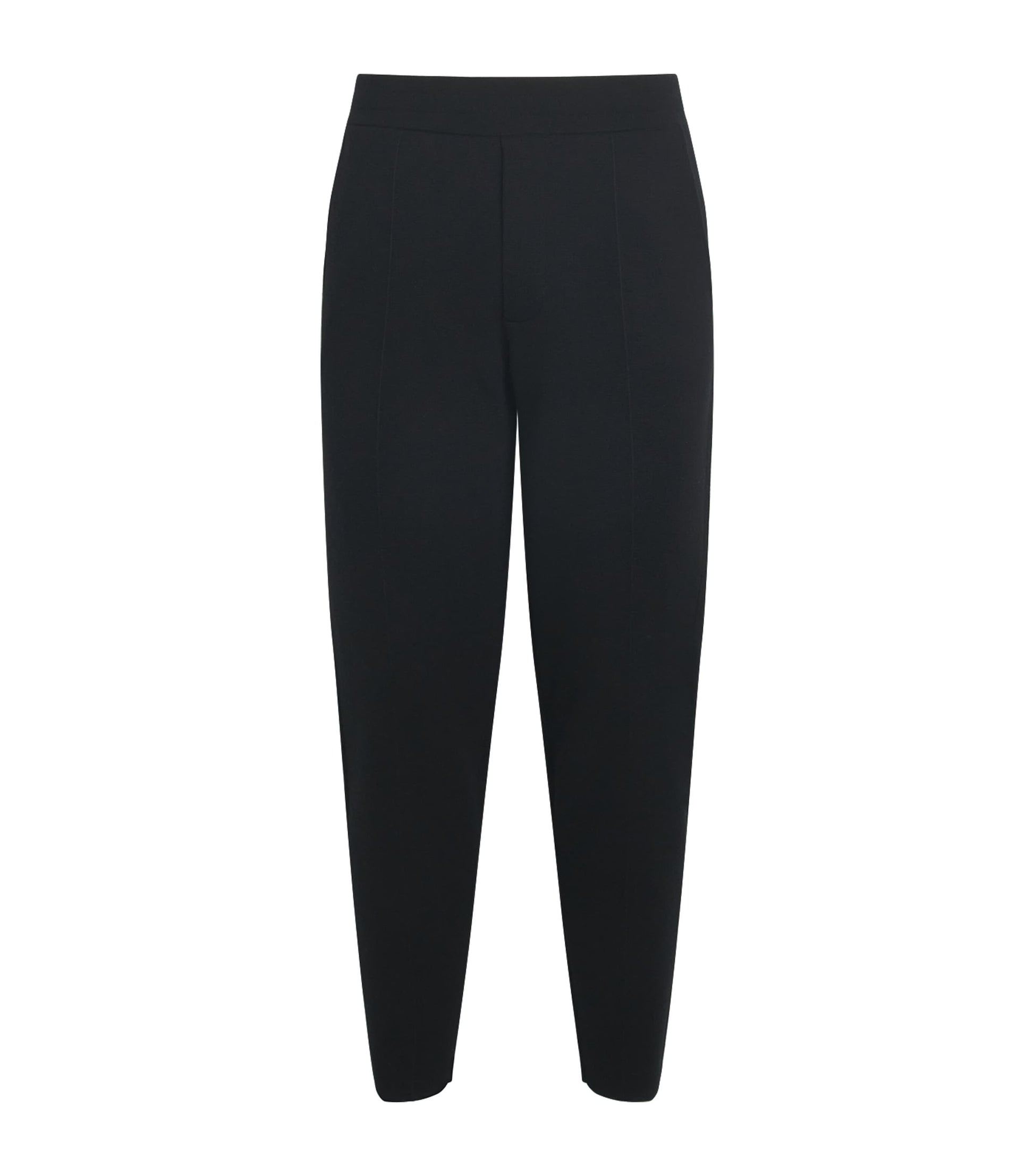 Merino Wool-Blend Trousers