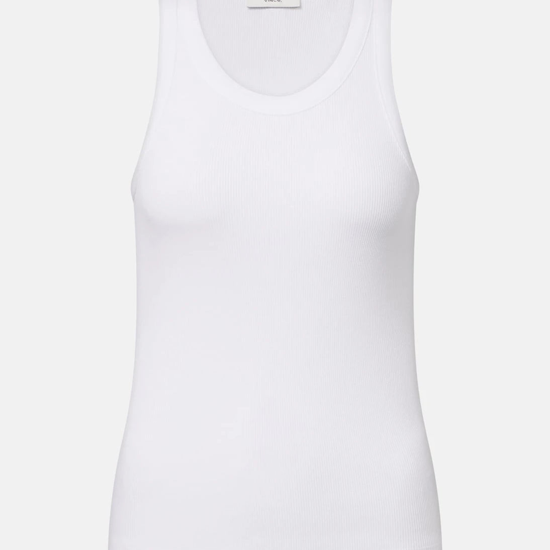 Vince - Ribbed-knit jersey tank top