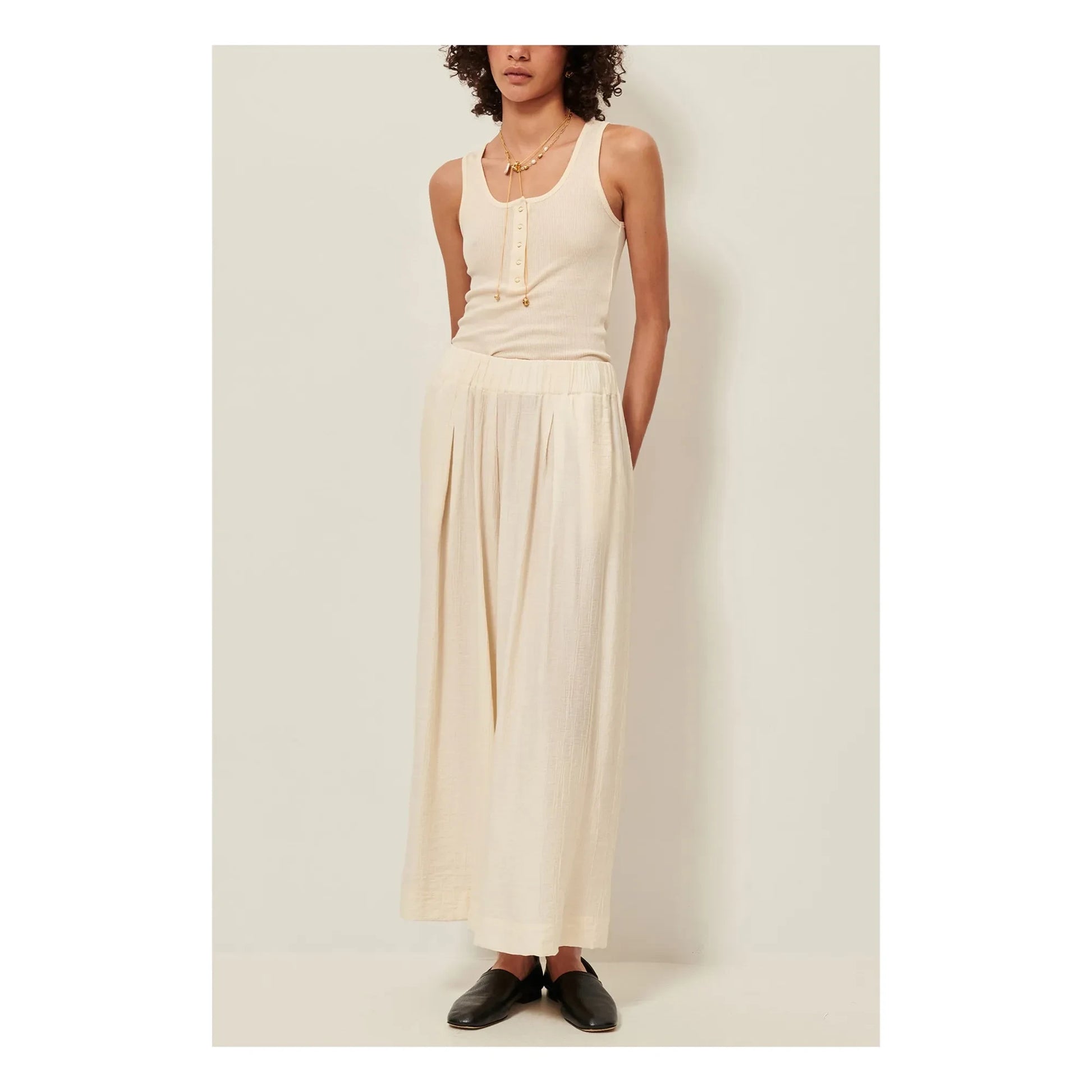 Sessùn - Isla Minima pants | Ecru