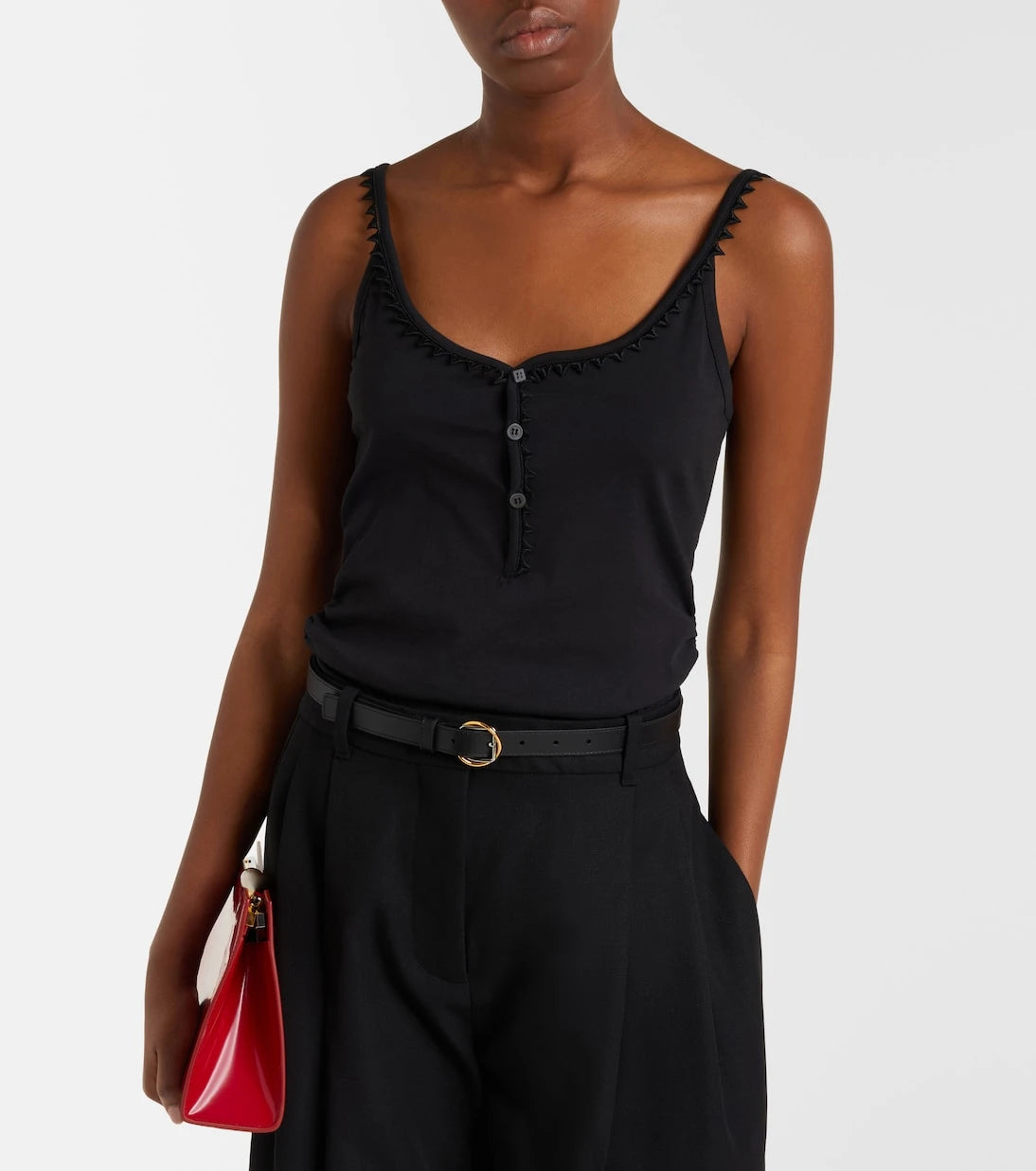 Jacquemus - Clavela cotton tank top
