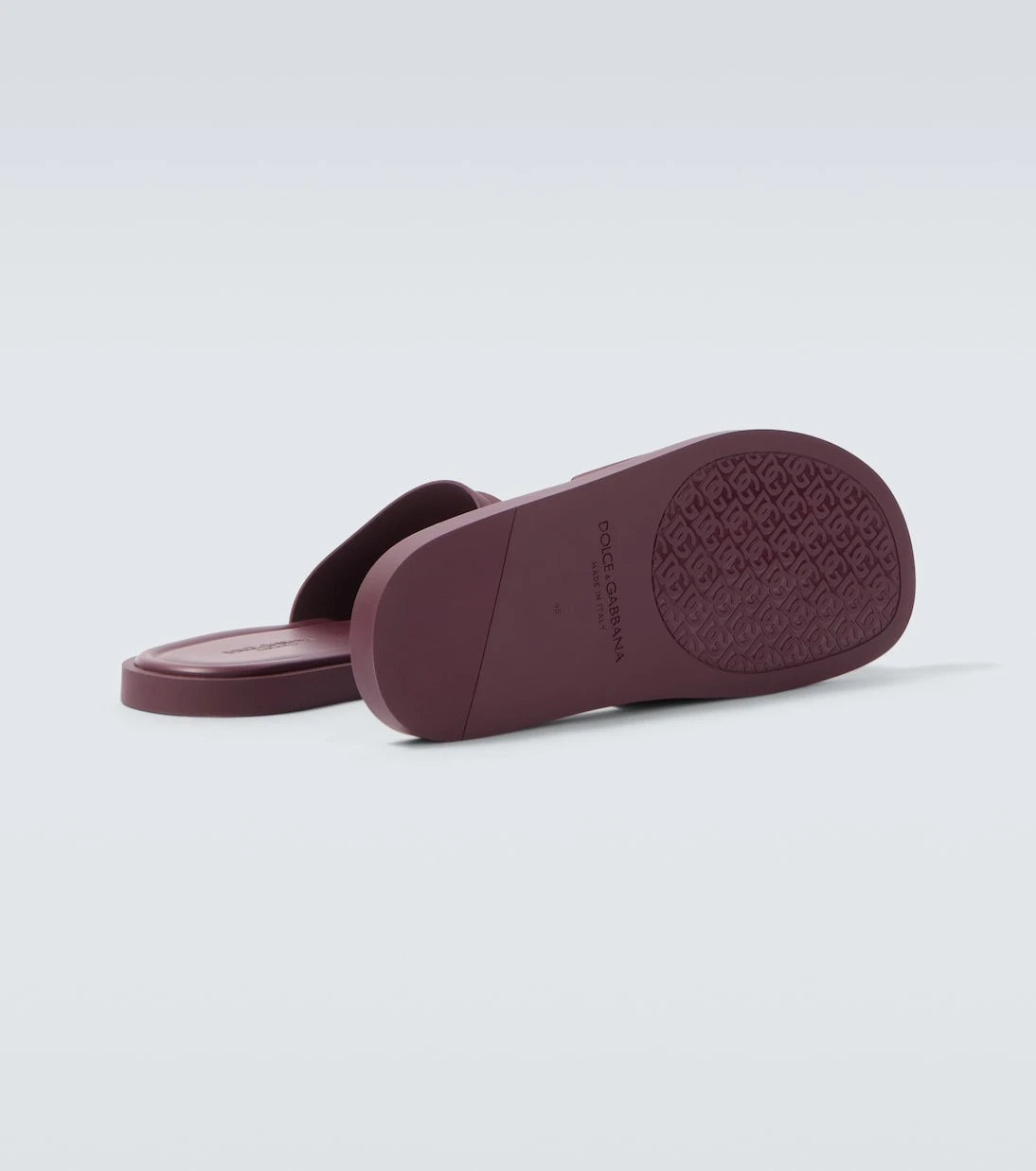 Dolce&Gabbana - DG rubber slides