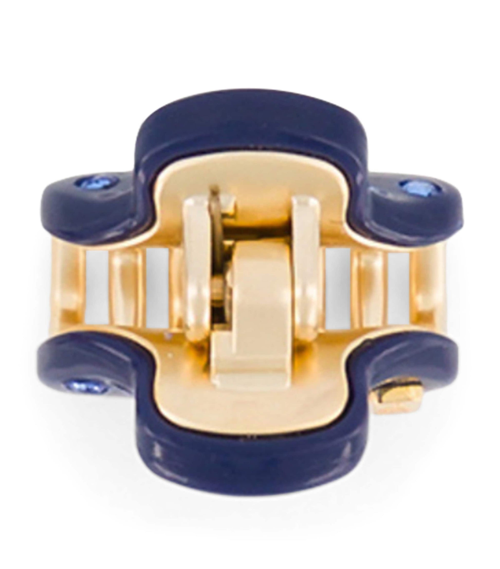 Alexandre de Paris Gold-Plated Mini Claw Hair Clips (Set of 2)